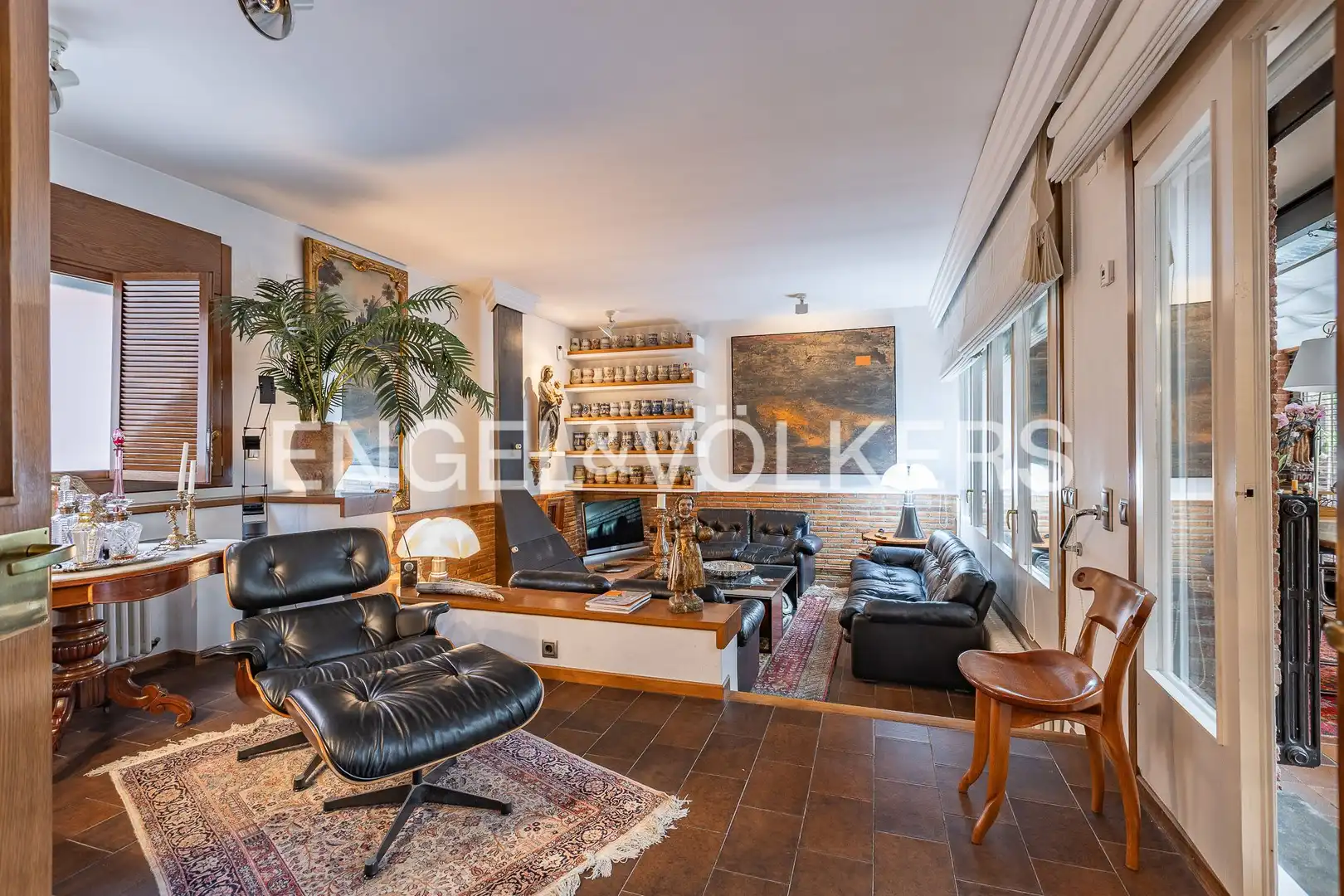 Sala de estar de Casa adosada en venta en Matadepera con Aire acondicionado, Calefacción y Jardín privado