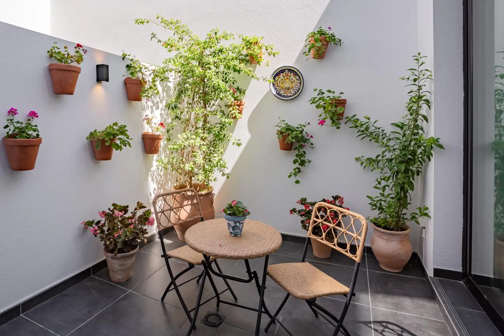 Terrassa de Apartament en venda en Mijas amb Aire condicionat, Calefacció i Jardí privat
