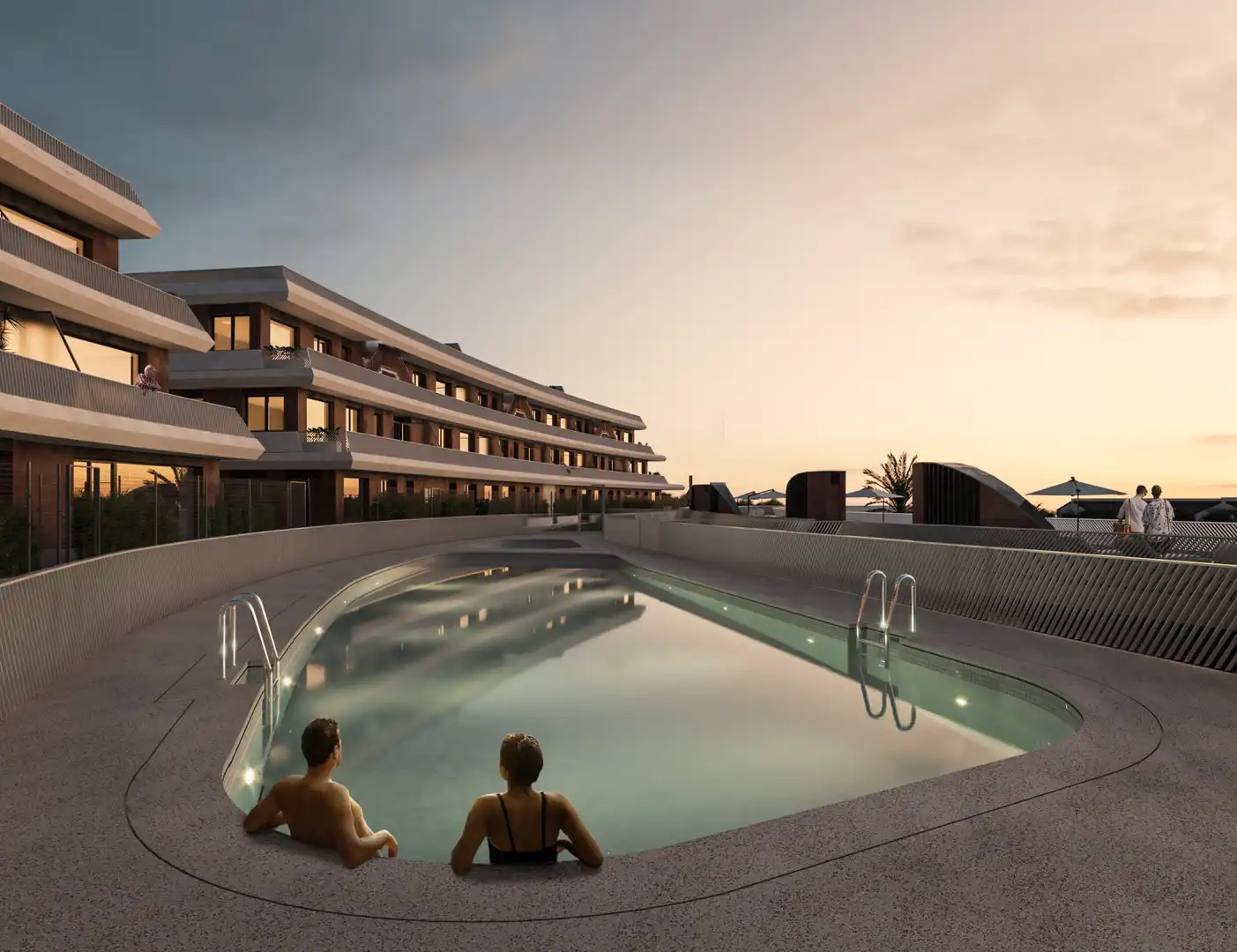 Apartamento con piscina en venta en Las Lagunas