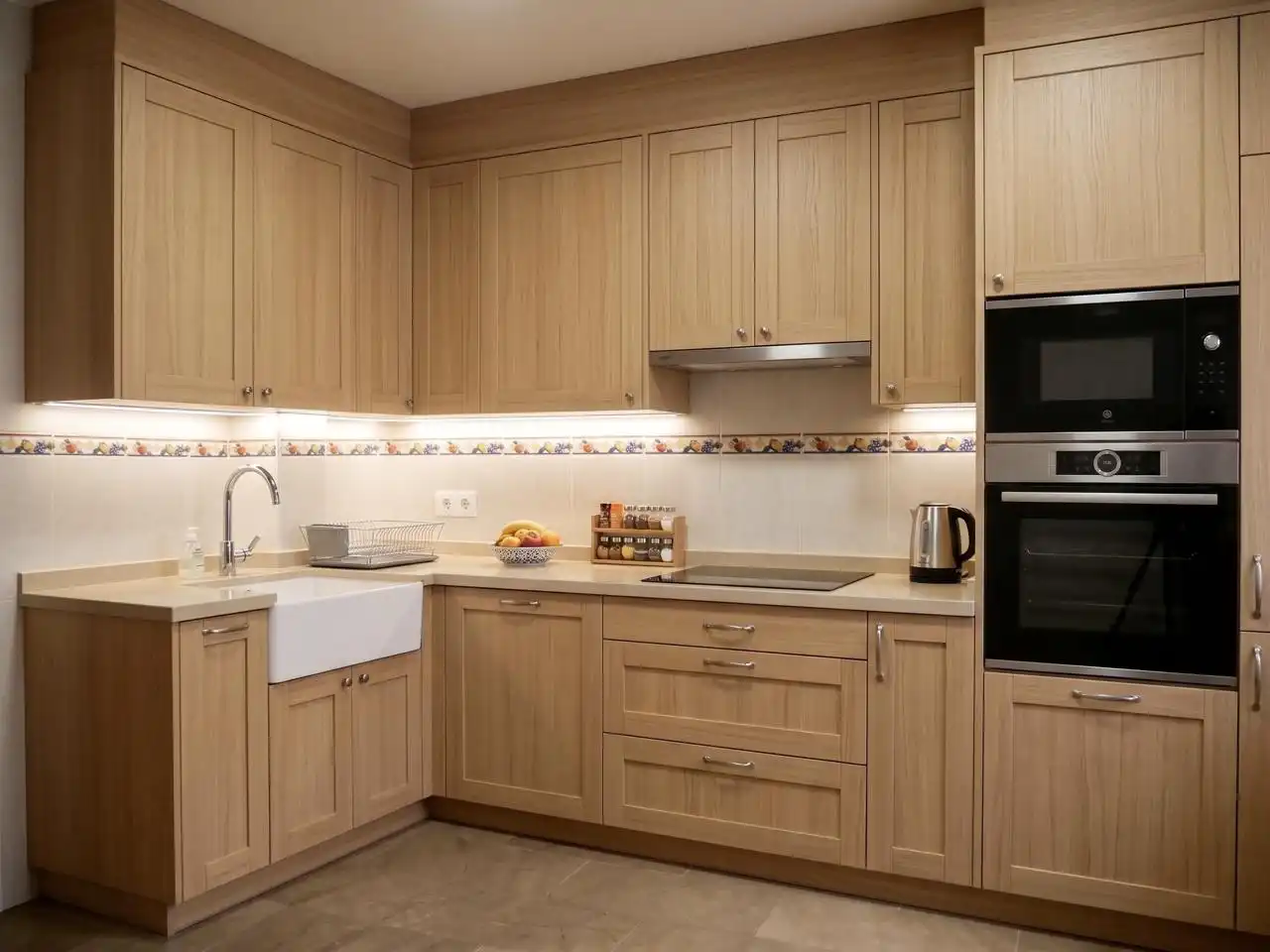 Cocina de Casa adosada en venta en El Ronquillo con Jardín privado, Terraza y Piscina