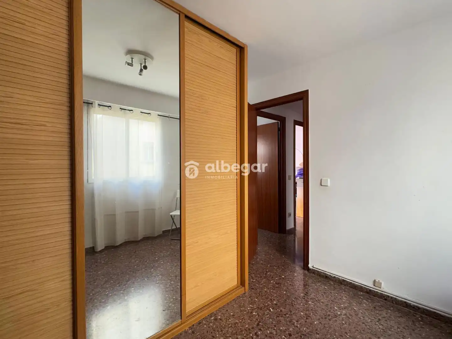 Bedroom of Flat for rent in Paterna  with Air Conditioner, Terrace and Furnished