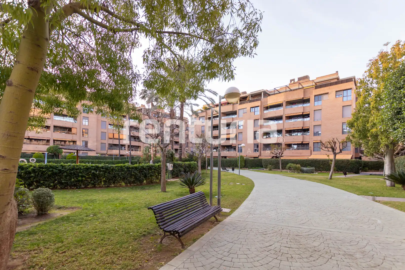 Vista exterior de Piso en venta en Valencia con Aire acondicionado, Calefacción y Jardín privado