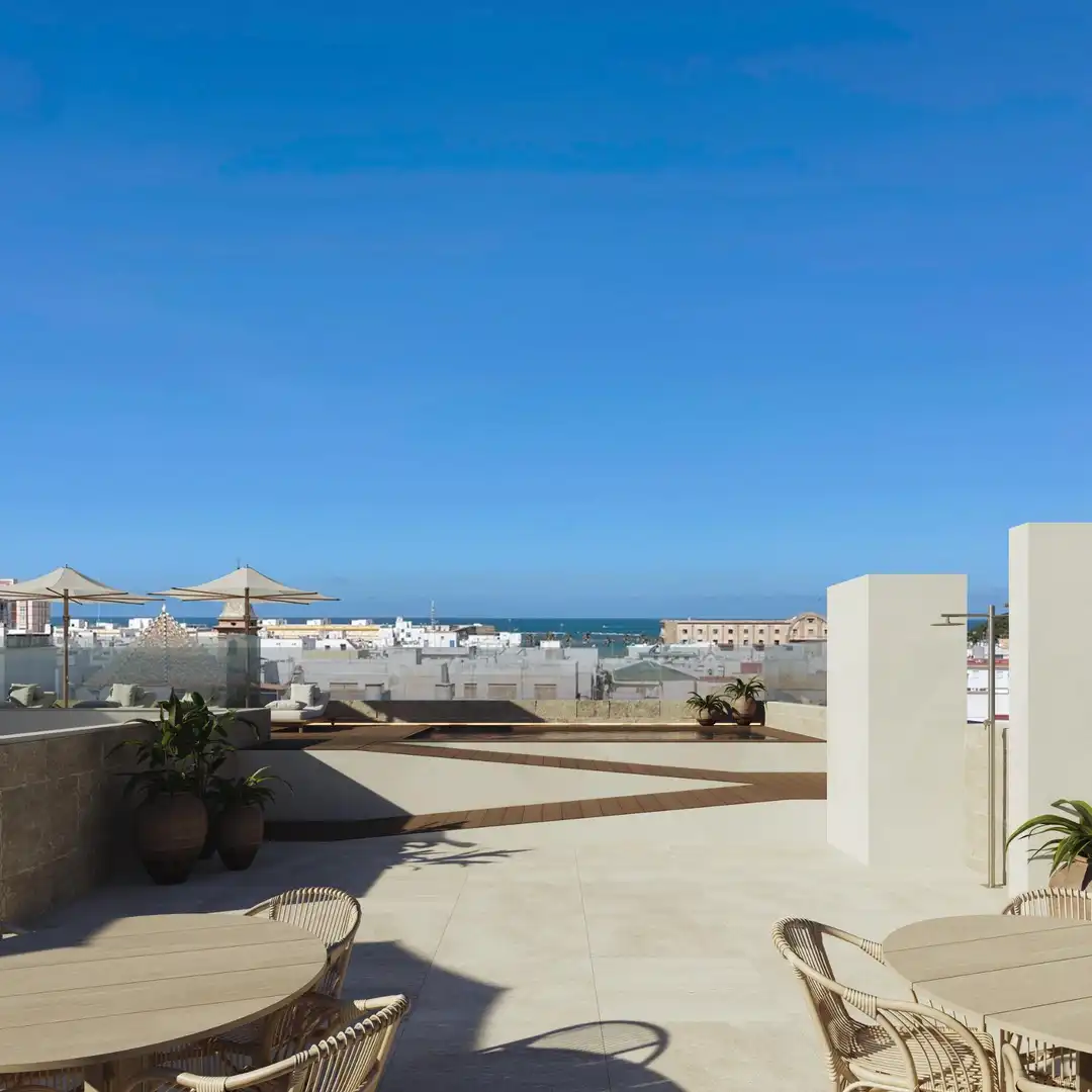 Terraza de Apartamento en venta en Cádiz