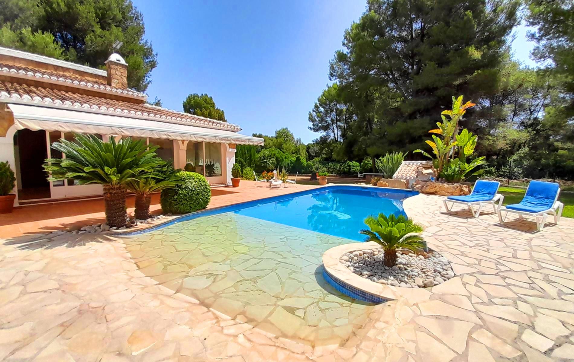 Piscina de Finca rústica en venda en Jávea / Xàbia amb Aire condicionat, Jardí privat i Terrassa
