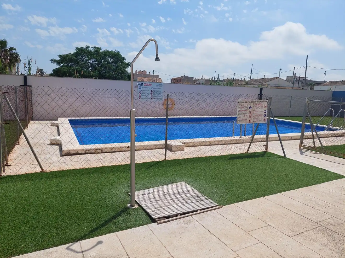 Swimming pool of Flat for sale in Deltebre  with Air Conditioner, Terrace and Furnished