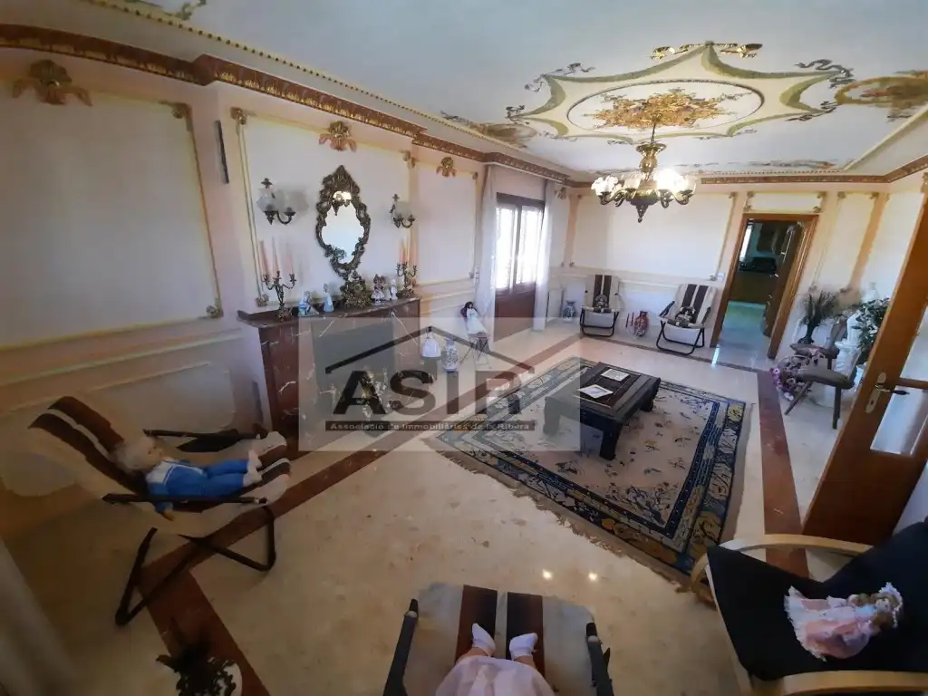 Sala d'estar de Casa o xalet en venda en Albalat de la Ribera amb Aire condicionat, Calefacció i Jardí privat