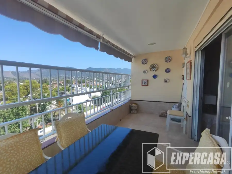 Terrassa de Apartament en venda en Benicasim / Benicàssim amb Aire condicionat, Terrassa i Moblat