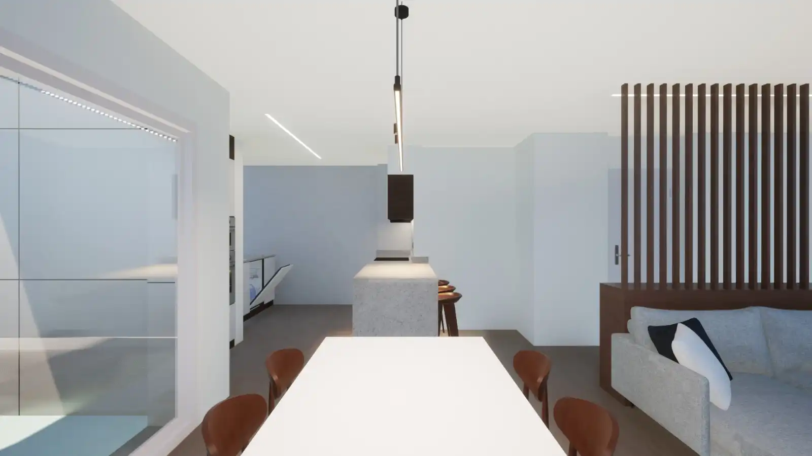 Comedor de Piso en venta en Lugo con Calefacción, Trastero y Balcón