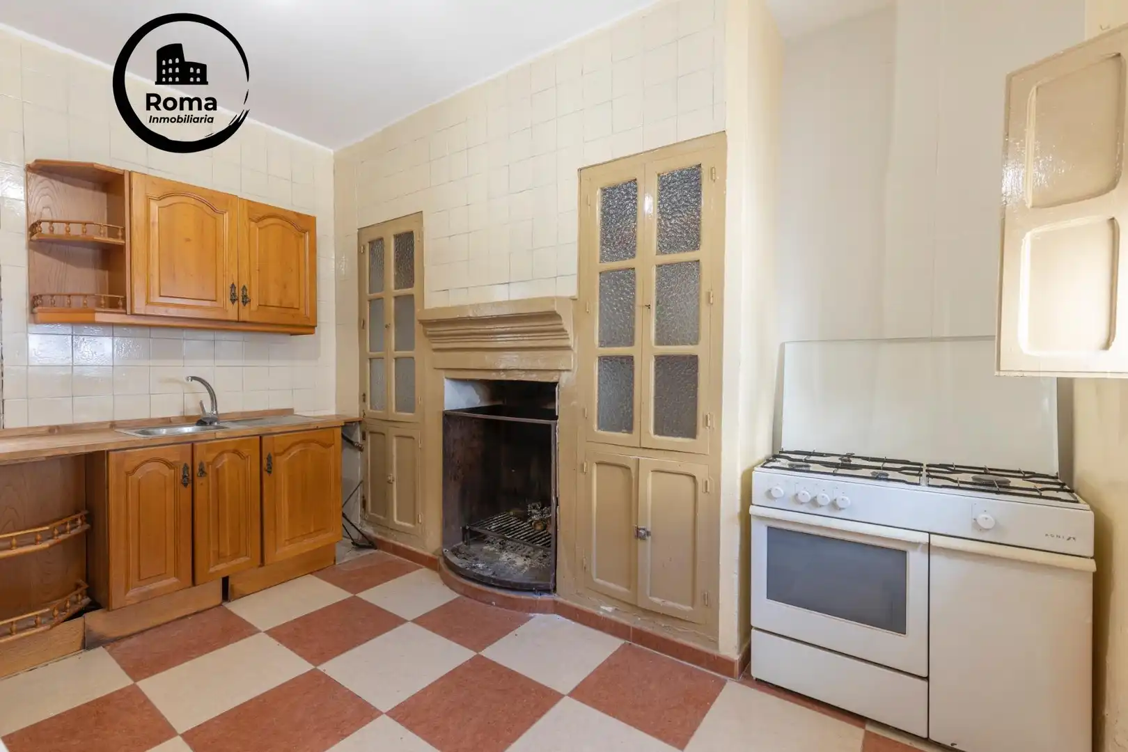 Kitchen of Ground floor for sale in Moclín  with Terrace, Furnished and Balcony