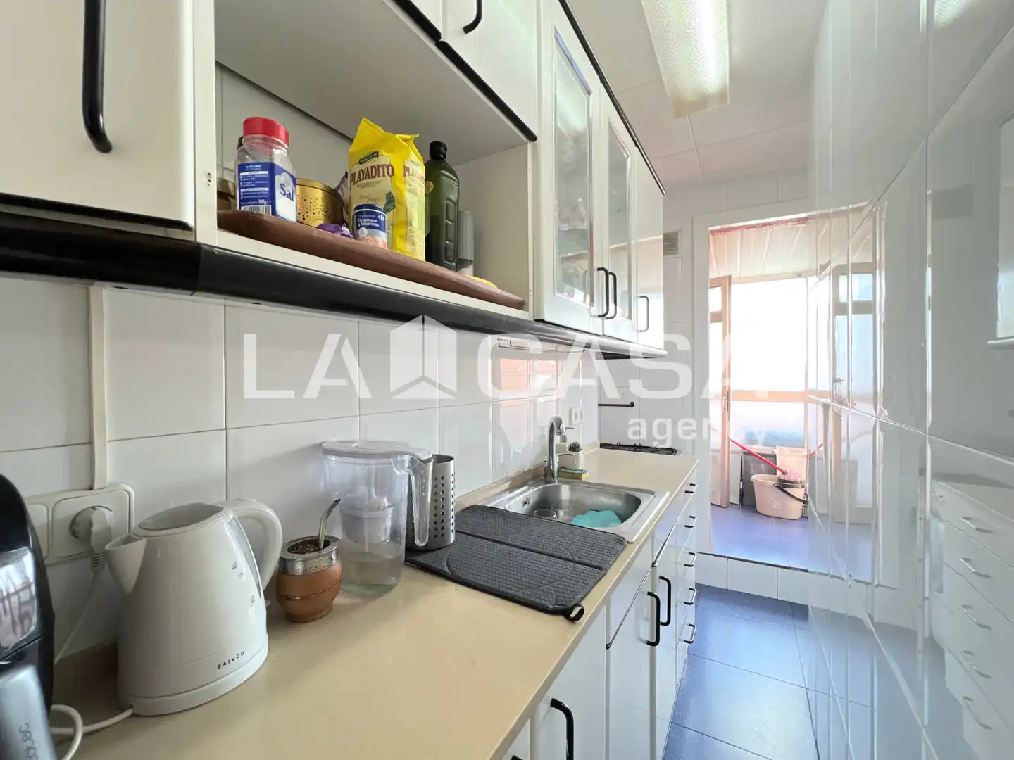 Cocina de Ático en venta en Badalona con Calefacción y Terraza