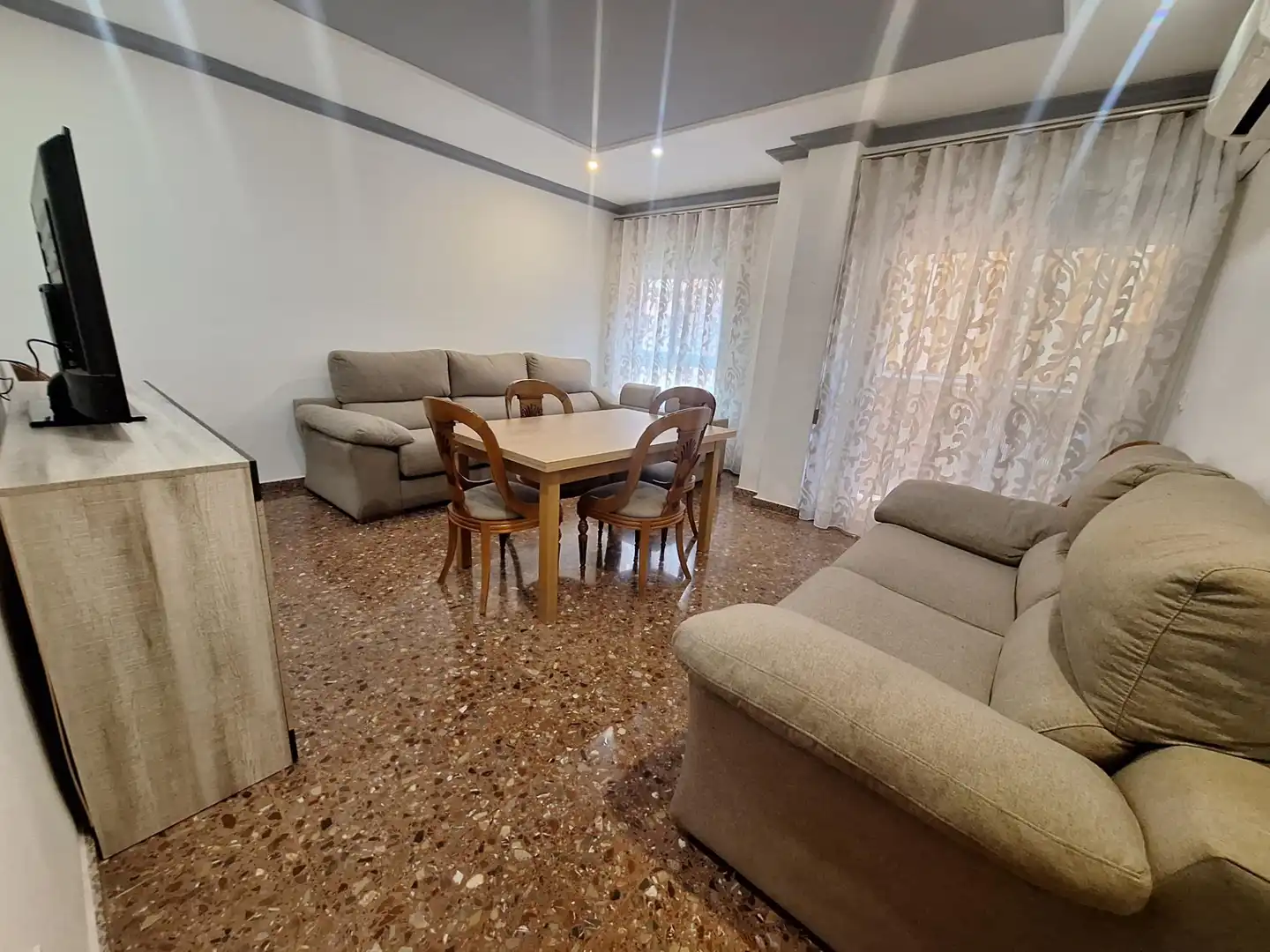 Living room of Flat for sale in Parc Central 