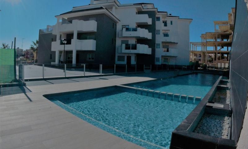 Swimming pool of Apartment for sale in Orihuela  with Air Conditioner, Private garden and Terrace