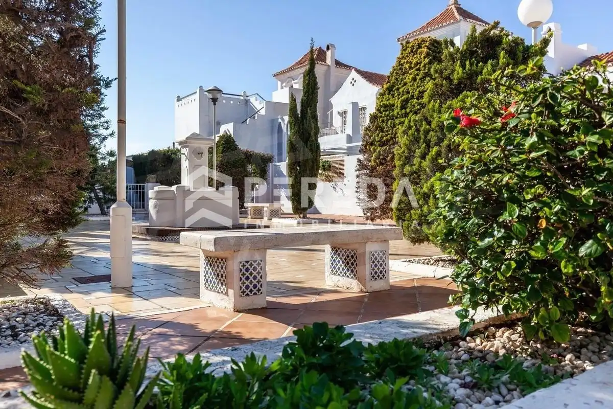 Vista exterior de Apartamento en venta en Roquetas de Mar con Aire acondicionado, Jardín privado y Terraza