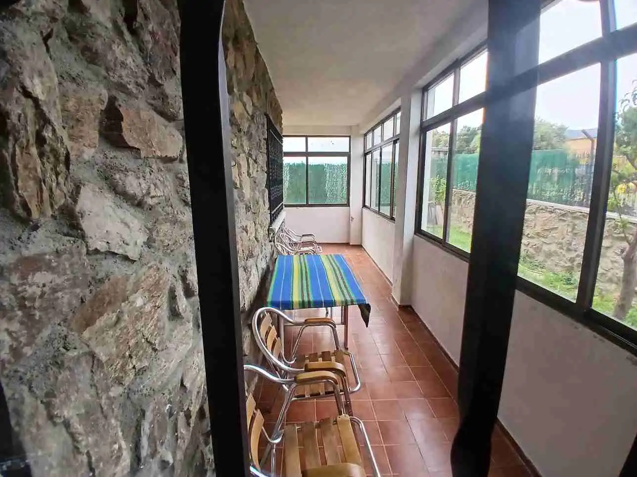 Terrassa de Casa o xalet en venda en Segovia amb Calefacció, Jardí privat i Terrassa
