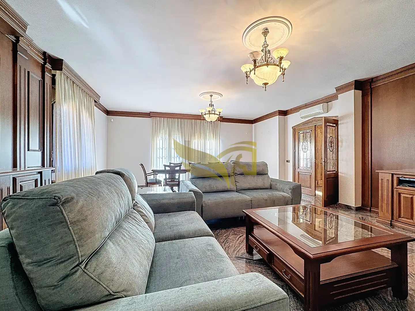 Sala de estar de Casa o chalet en venta en Aranjuez con Aire acondicionado, Calefacción y Jardín privado