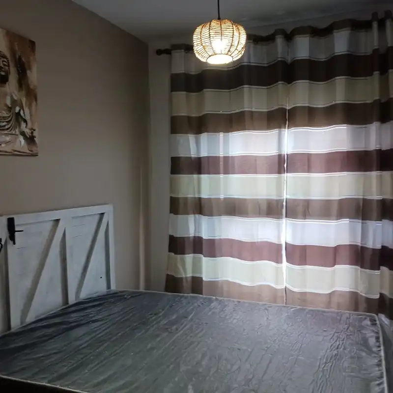 Bedroom of Flat for rent in La Font d'en Carròs  with Air Conditioner, Furnished and Balcony