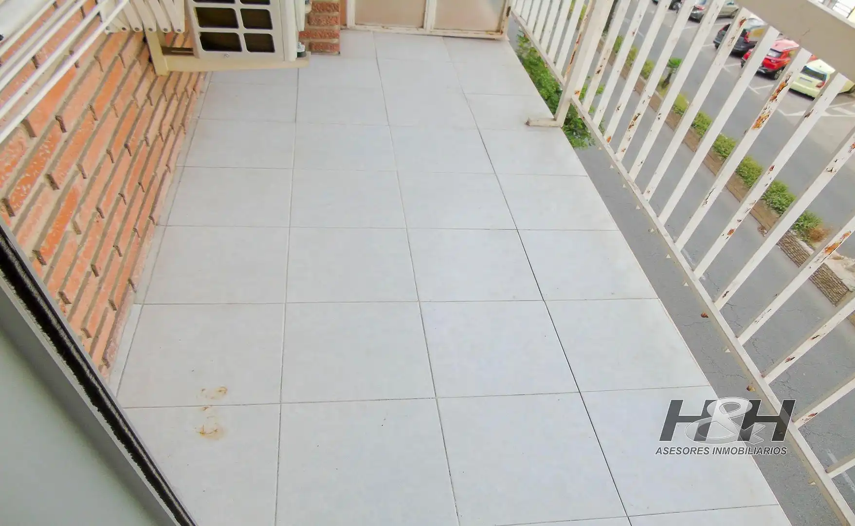 Terrassa de Pis de lloguer en Burjassot amb Parquet i Balcó
