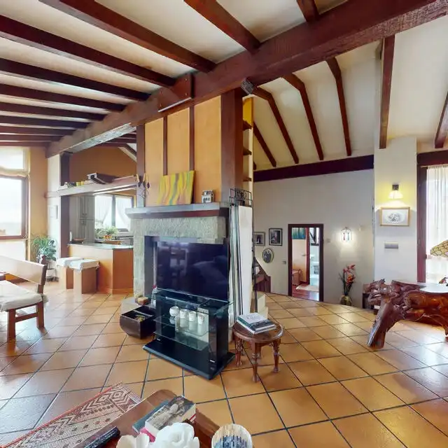 Sala d'estar de Casa o xalet en venda en Suances amb Calefacció, Jardí privat i Traster