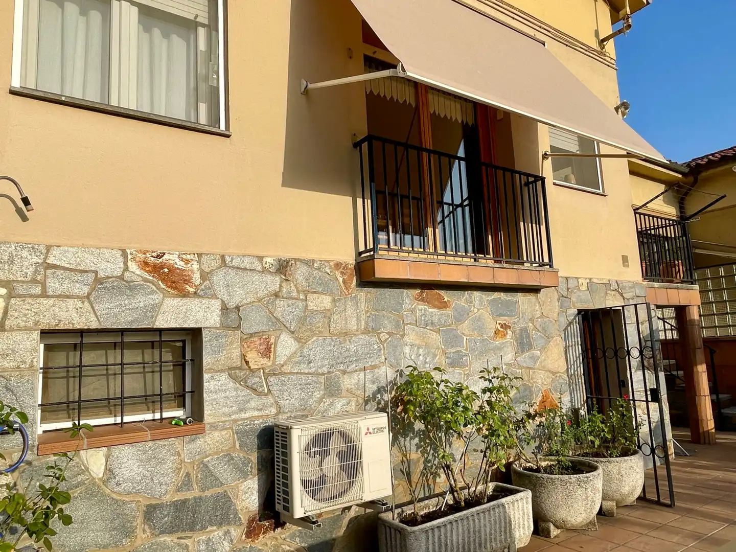 Terraza de Casa o chalet en venta en Sant Pau de Segúries con Aire acondicionado, Jardín privado y Terraza
