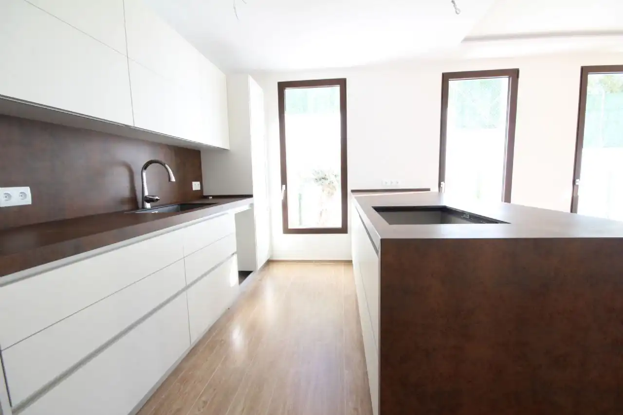 Cuina de Casa o xalet en venda en Jávea / Xàbia amb Aire condicionat, Jardí privat i Piscina