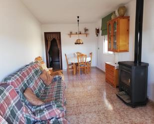 Living room of Attic for sale in La Pobla de Montornès    with Terrace and Balcony