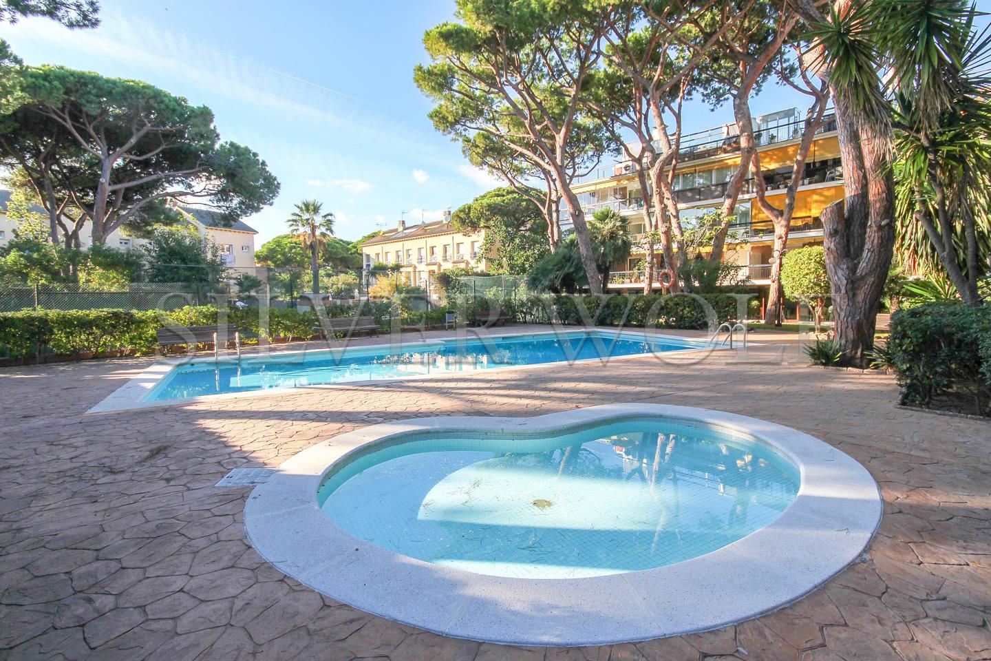 Garden of Flat for sale in Castelldefels  with Heating, Terrace and Storage room
