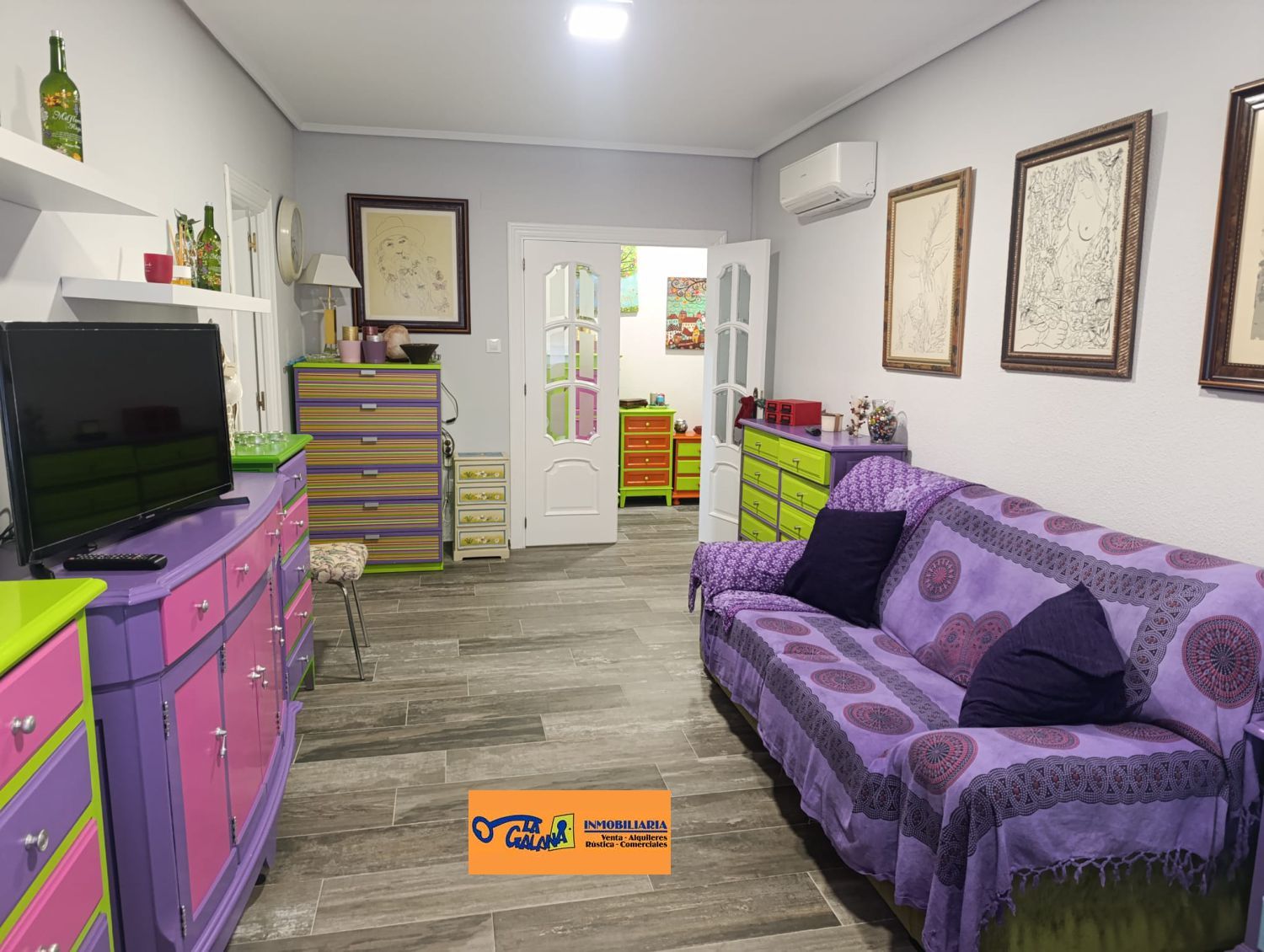 Piso de alquiler en Valdepeñas con Aire acondicionado, Calefacción y Trastero