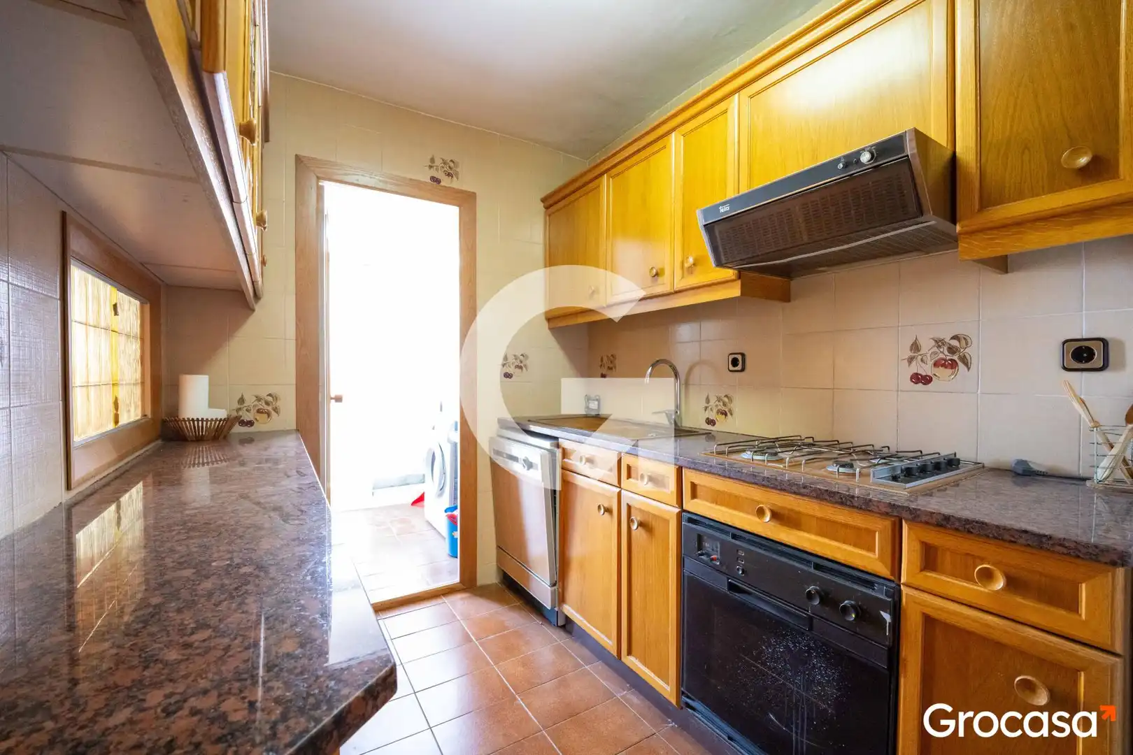 Kitchen of Flat for sale in Mataró  with Oven and Balcony