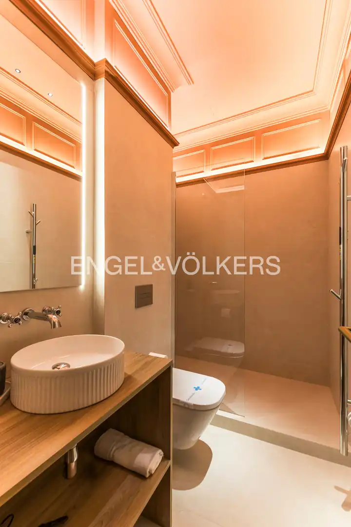 Baño de Apartamento de alquiler en Rivas-Vaciamadrid con Aire acondicionado, Calefacción y Amueblado