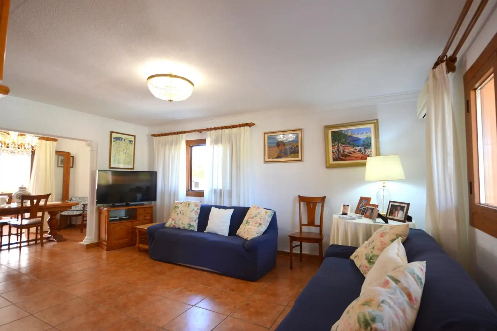 Sala d'estar de Casa o xalet en venda en Marratxí amb Aire condicionat, Calefacció i Jardí privat