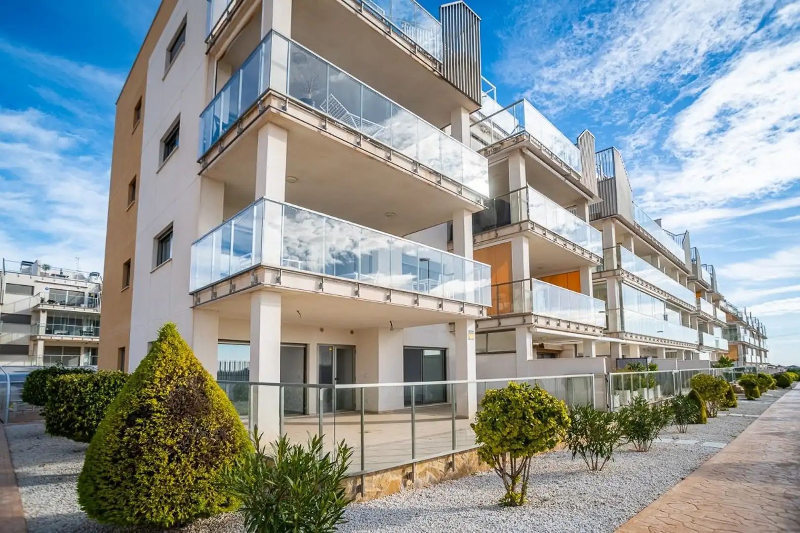Vista exterior de Piso en venta en Orihuela con Aire acondicionado, Calefacción y Terraza