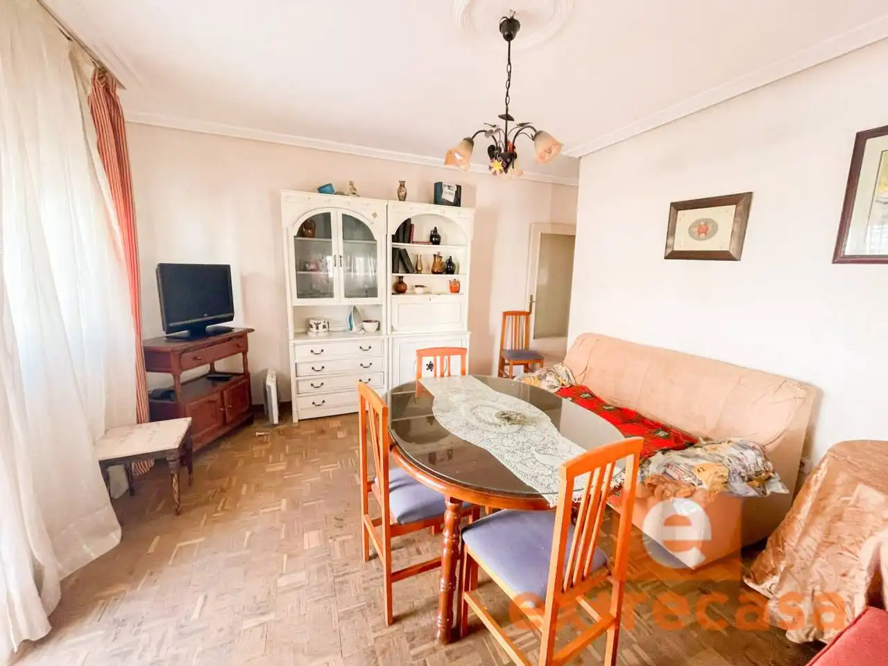 Living room of Flat for rent in Badajoz  with Furnished and Balcony