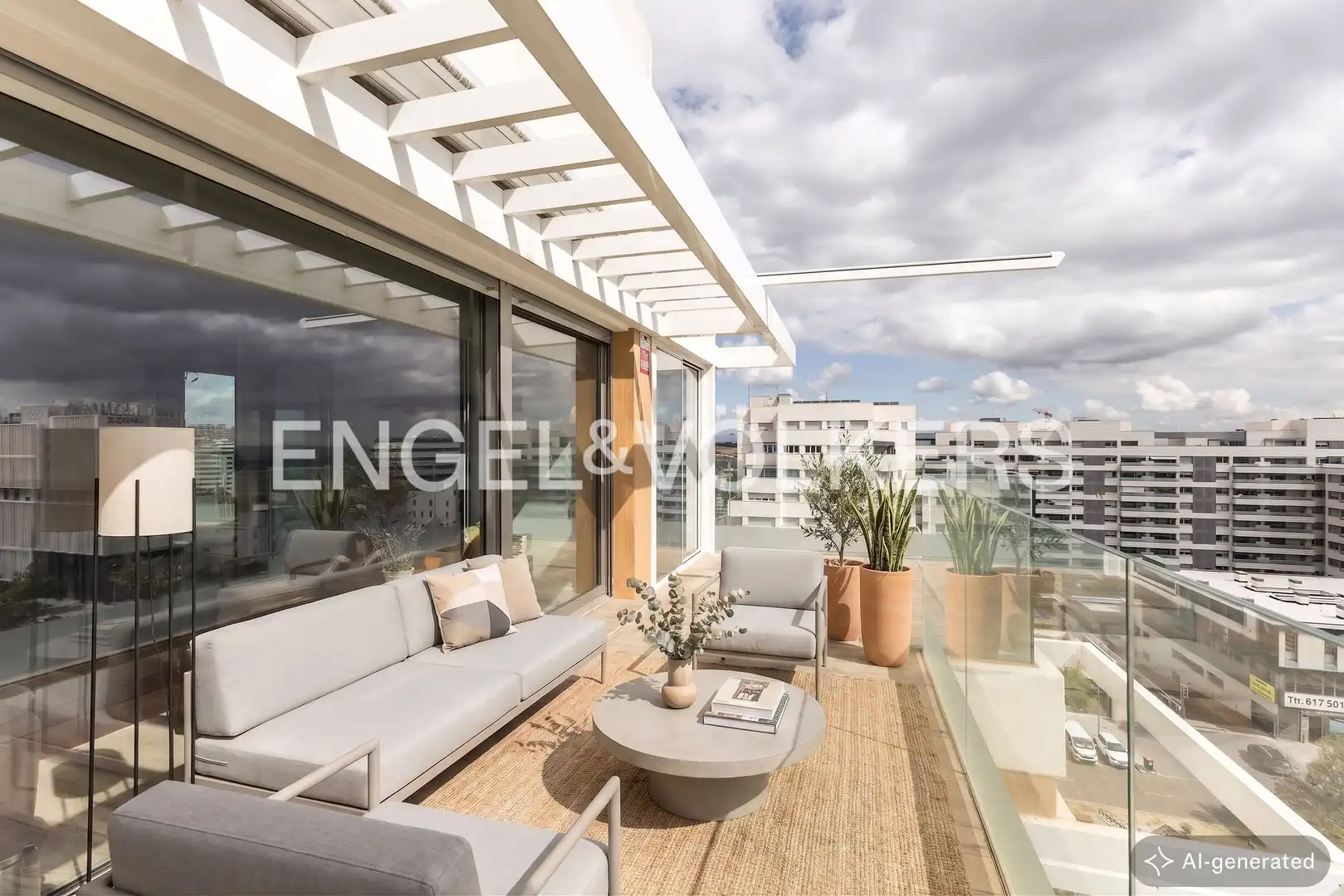 Terraza de Ático en venta en Madrid con Aire acondicionado, Calefacción y Terraza