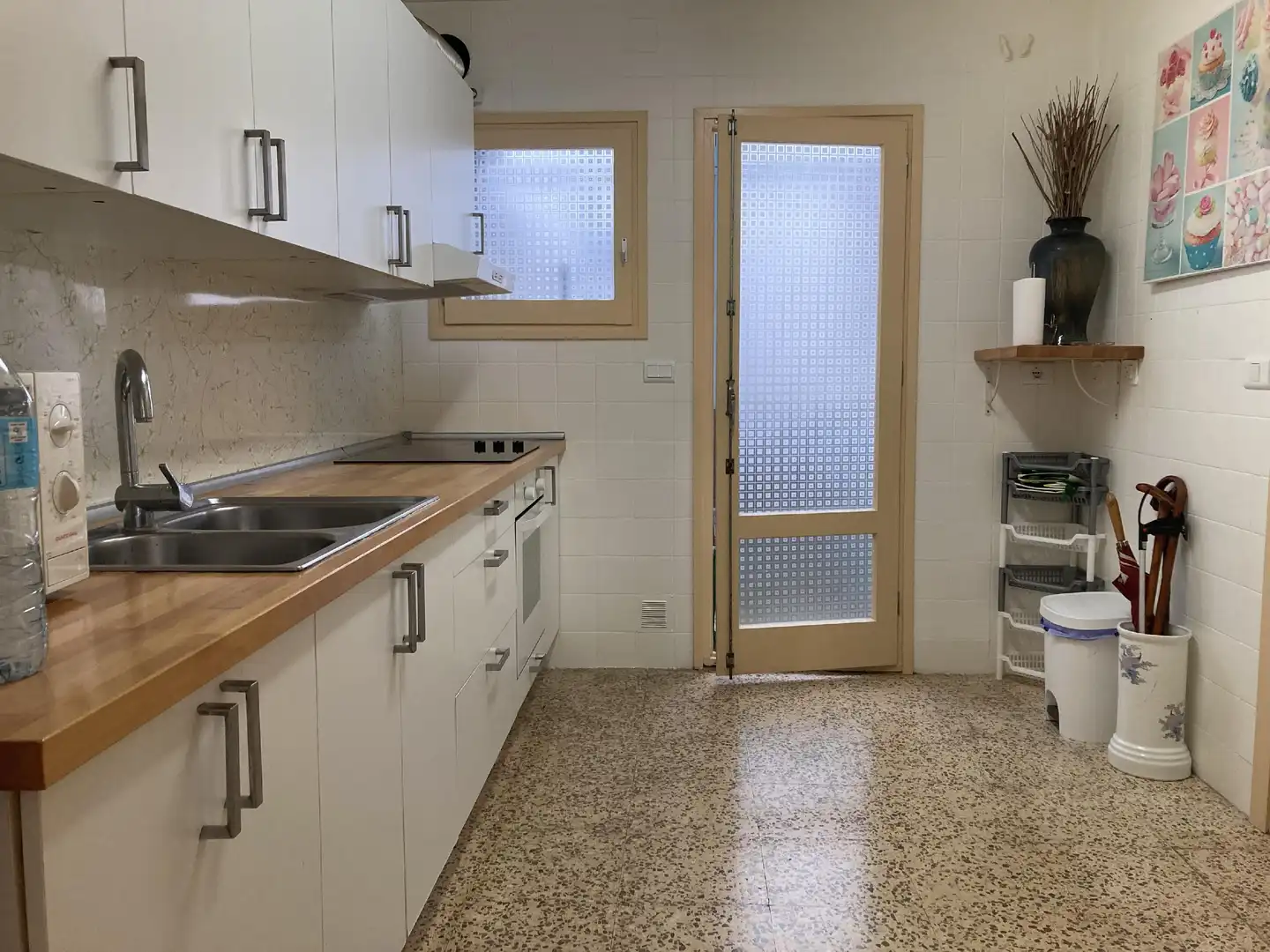 Cocina de Planta baja en venta en Santa Eulària des Riu con Jardín privado y Terraza