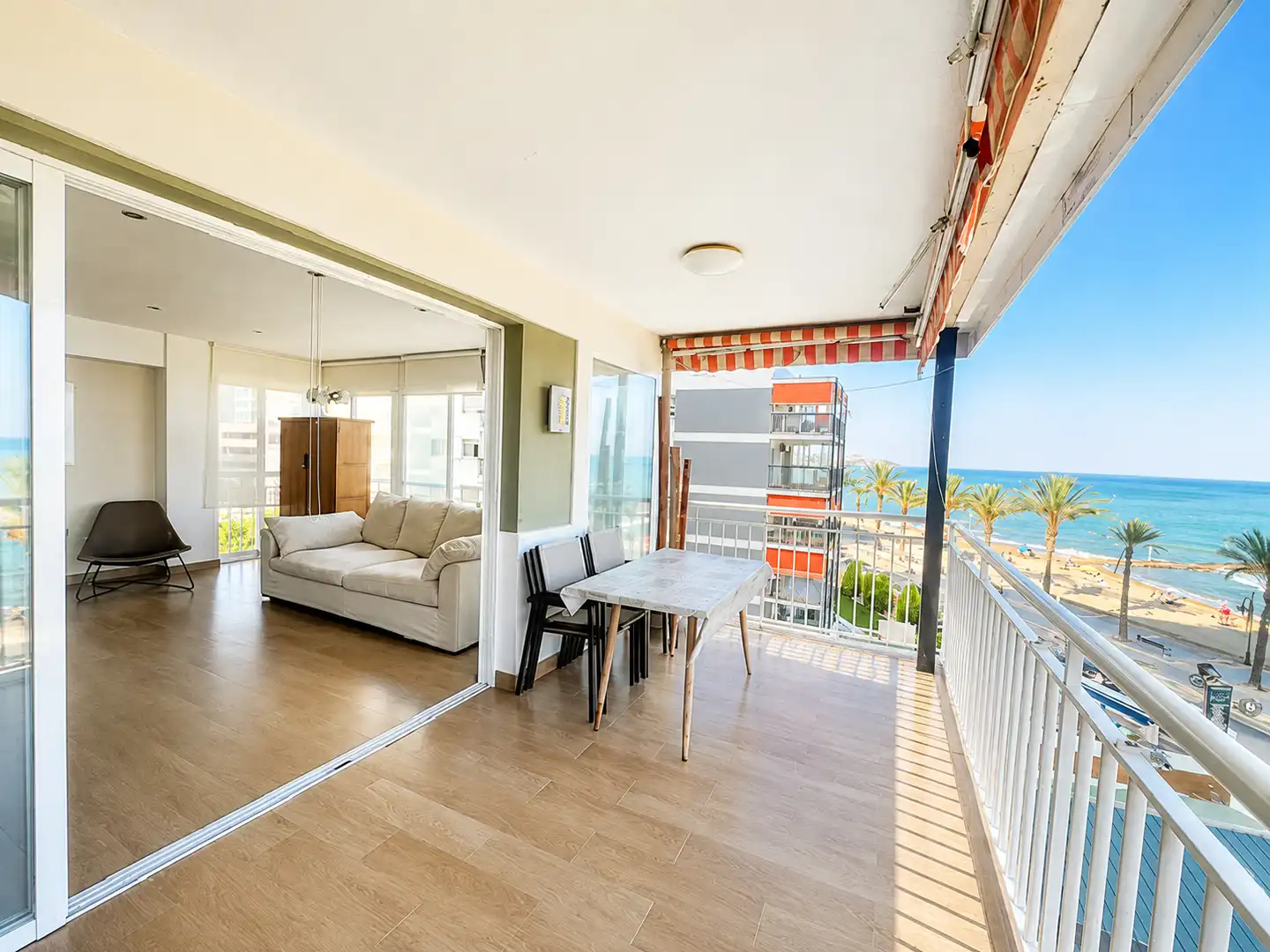 Terrassa de Apartament en venda en Benicasim / Benicàssim amb Aire condicionat, Terrassa i Traster