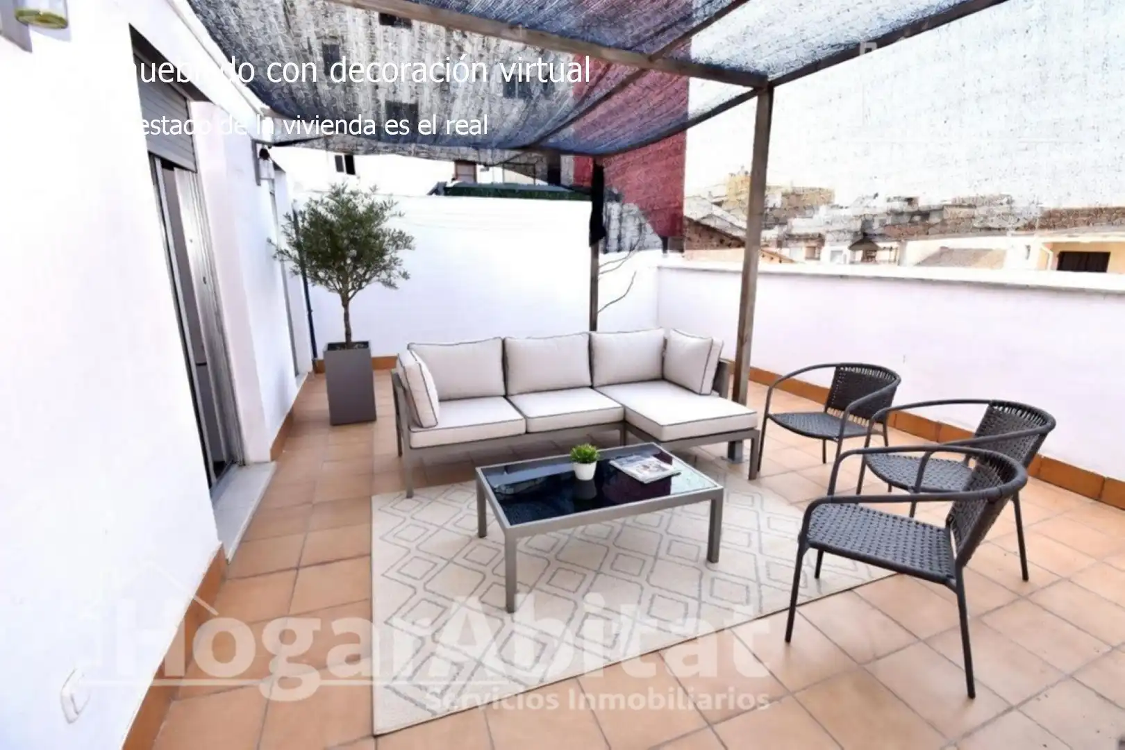 Terrasse von Wohnung zum Verkauf in Massanassa mit Klimaanlage, Heizung und Terrasse