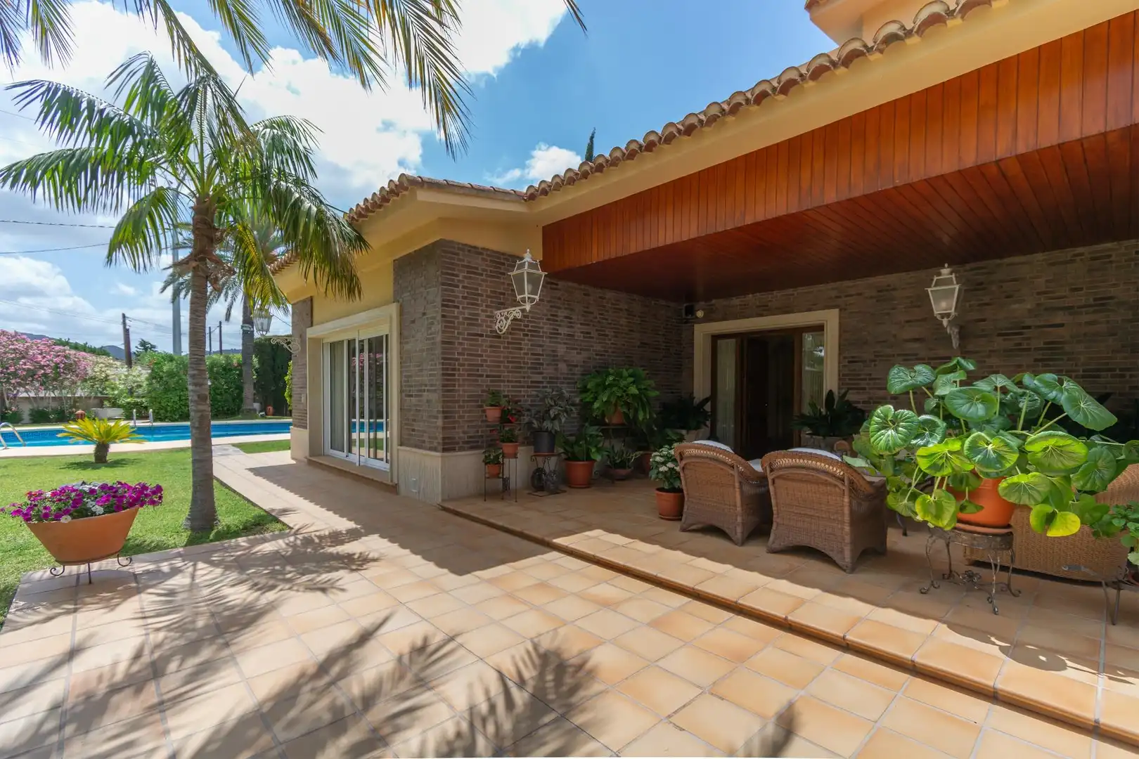 Terrassa de Casa o xalet en venda en Cartagena amb Aire condicionat, Calefacció i Jardí privat