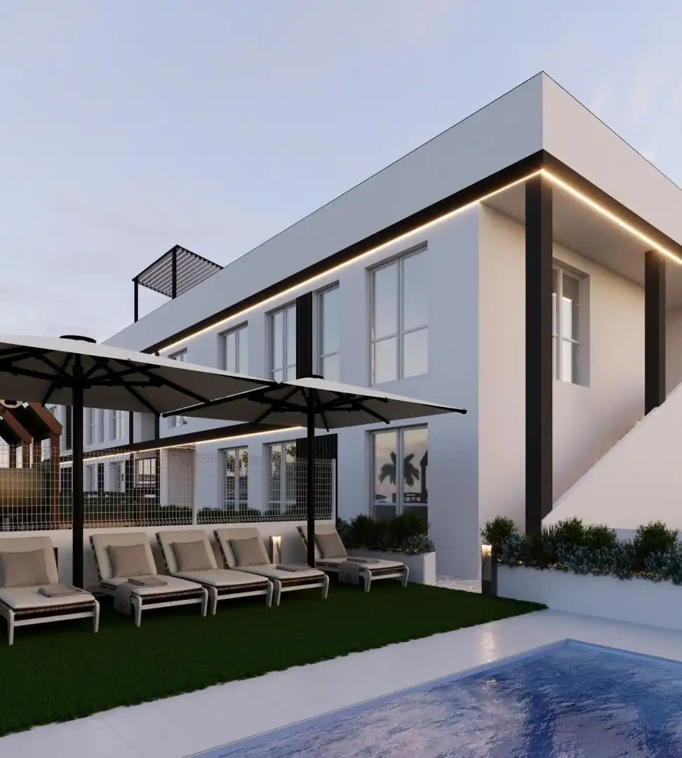 Terraza de Apartamento en venta en Finestrat con Aire acondicionado y Piscina comunitaria