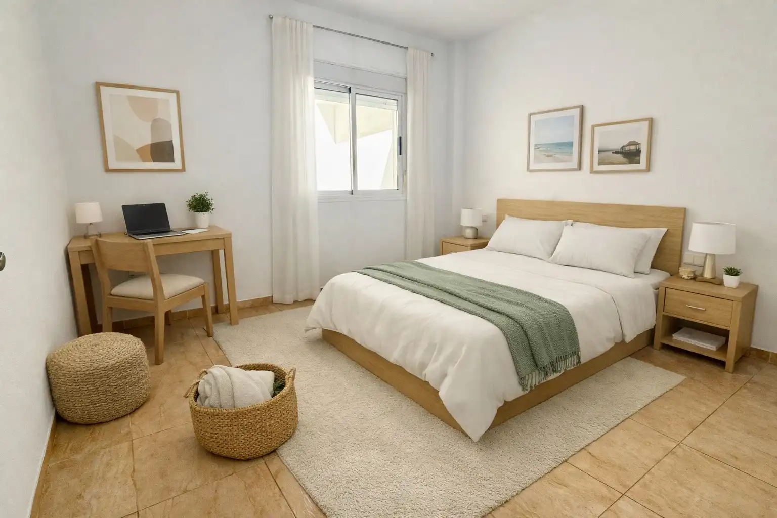 Bedroom of Flat for sale in Roquetas de Mar  with Terrace