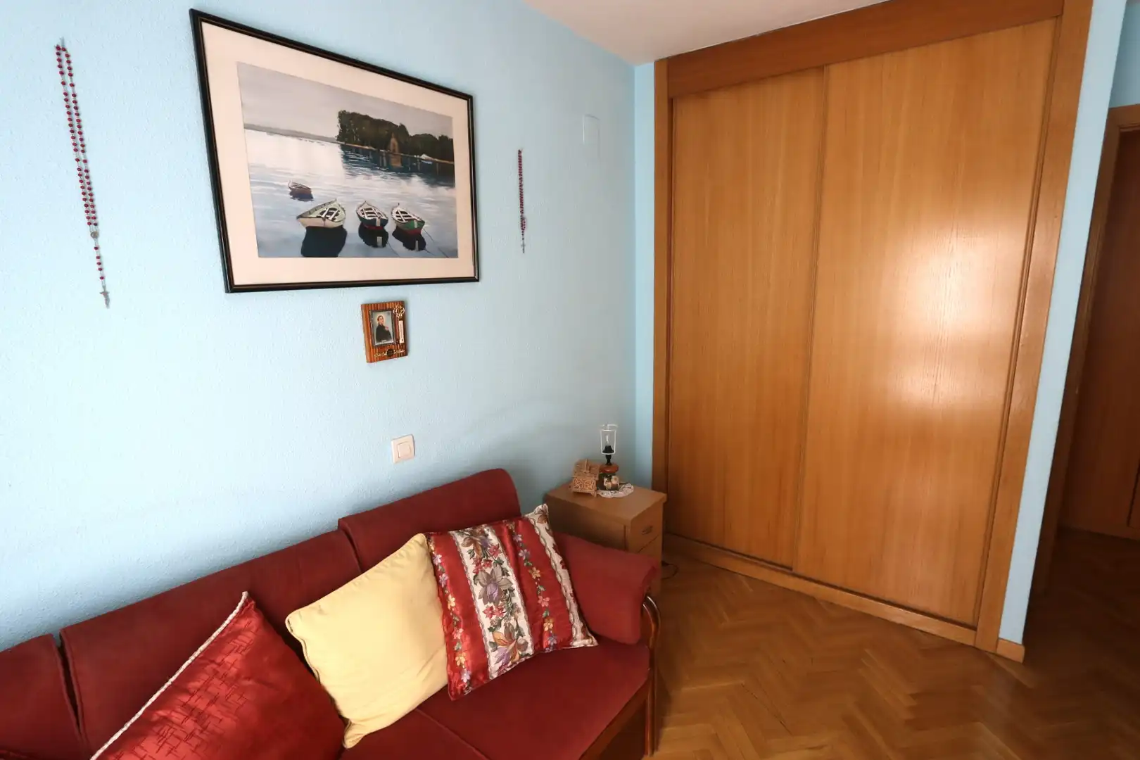 Bedroom of Flat for sale in Madrid  with Air Conditioner, Heating and Parquet flooring