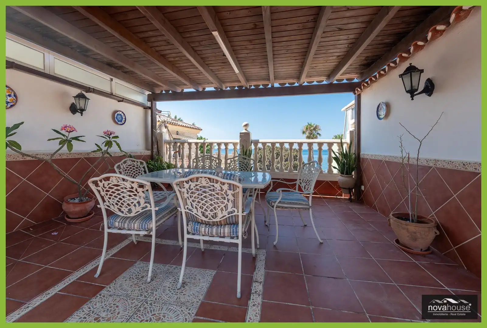 Terraza de Casa o chalet en venta en Málaga con Aire acondicionado, Terraza y Trastero