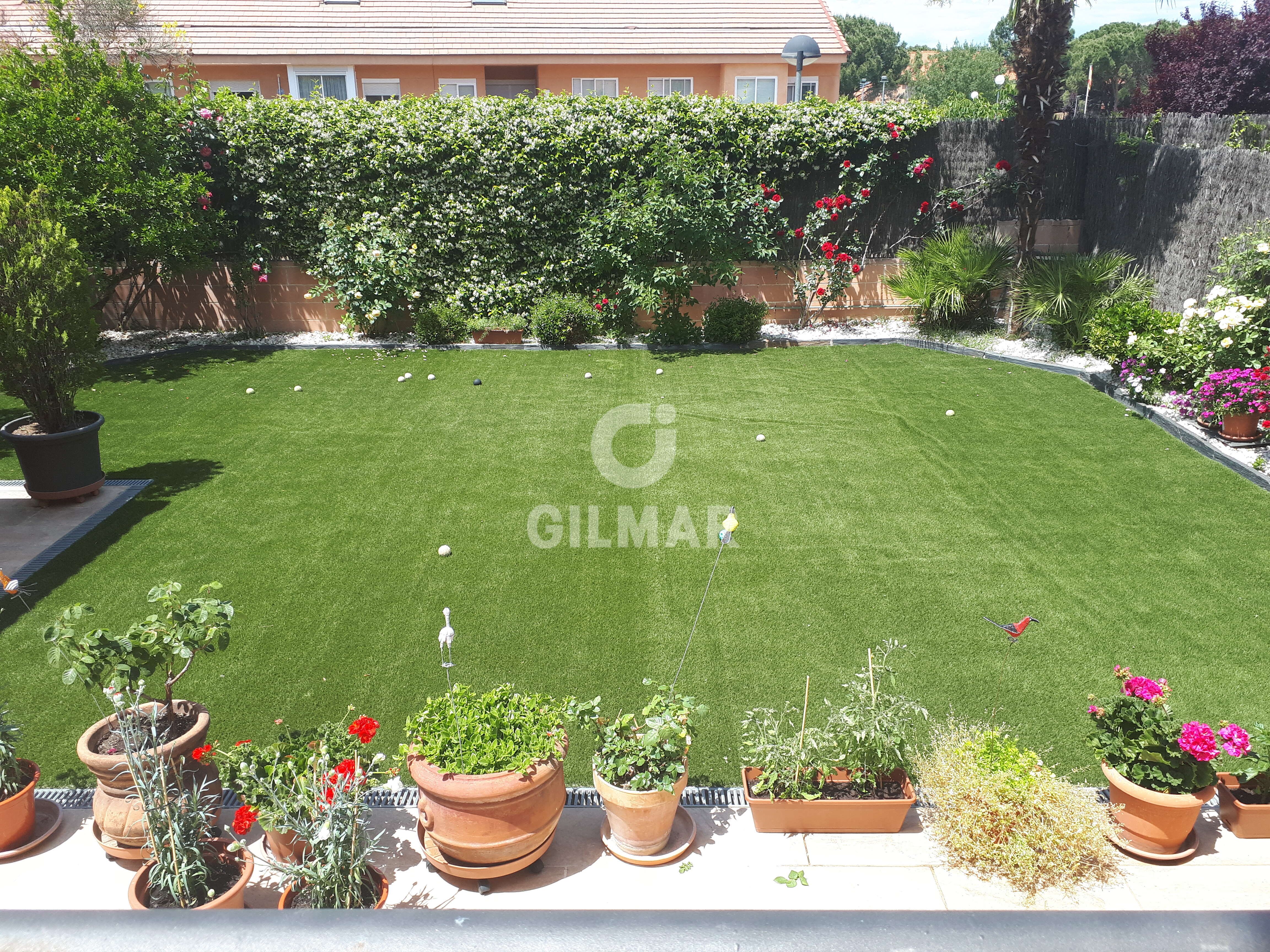 Jardí de Casa adosada en venda en Algete amb Aire condicionat, Calefacció i Jardí privat