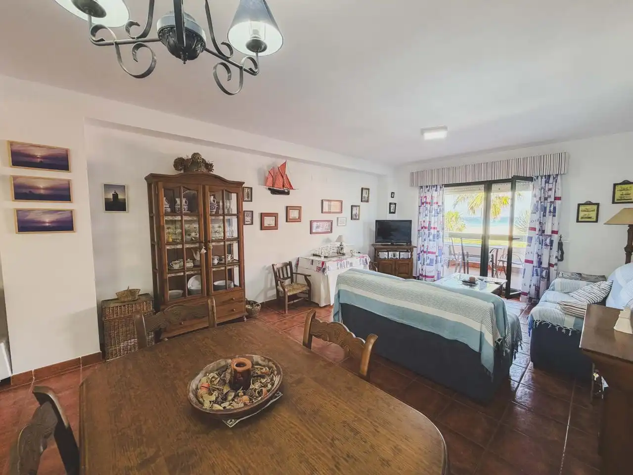 Dining room of Flat for sale in Zahara de los Atunes  with Air Conditioner, Terrace and Furnished