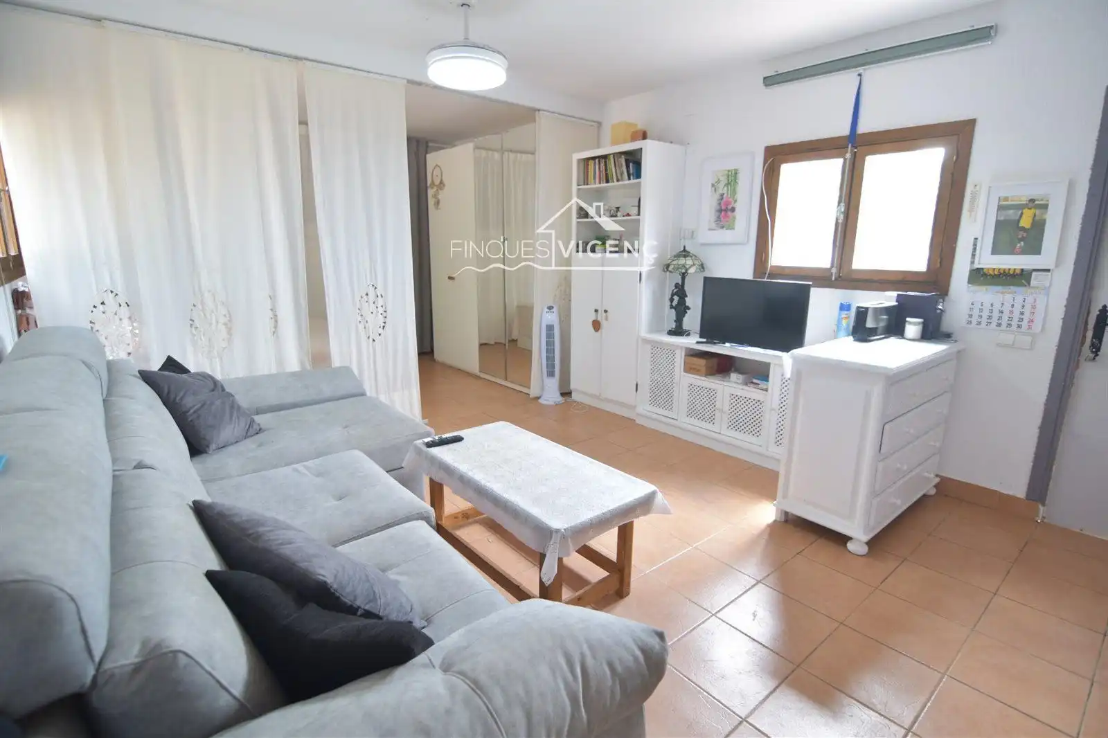 Sala de estar de Casa o chalet en venta en El Montmell con Terraza y Piscina