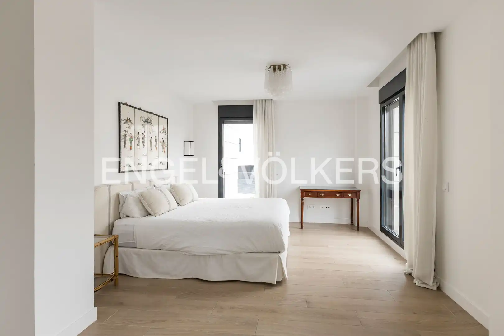 Dormitori de Casa o xalet de lloguer en Madrid amb Aire condicionat, Calefacció i Jardí privat