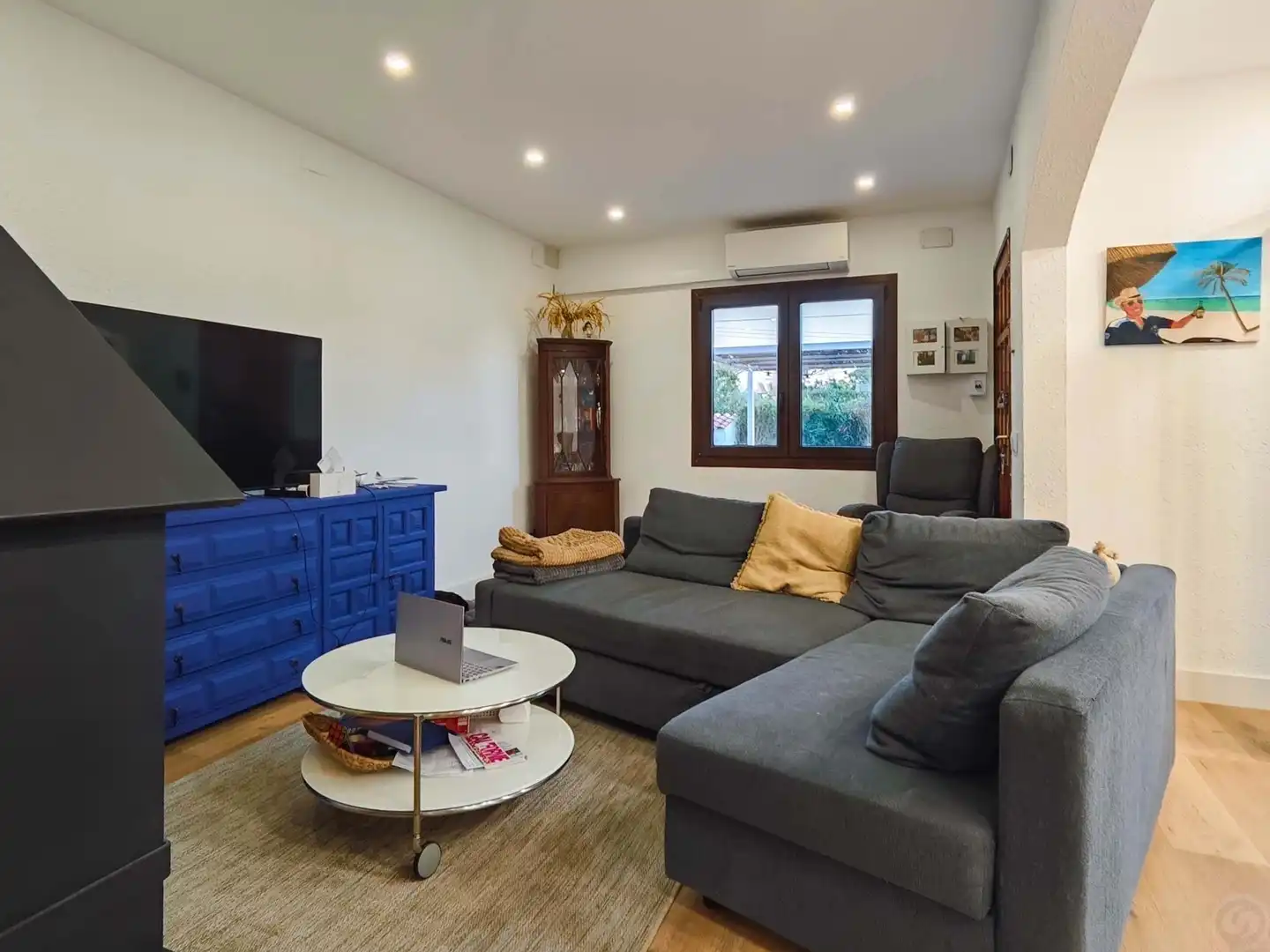 Sala de estar de Casa adosada en venta en Empuriabrava con Terraza, Trastero y Piscina