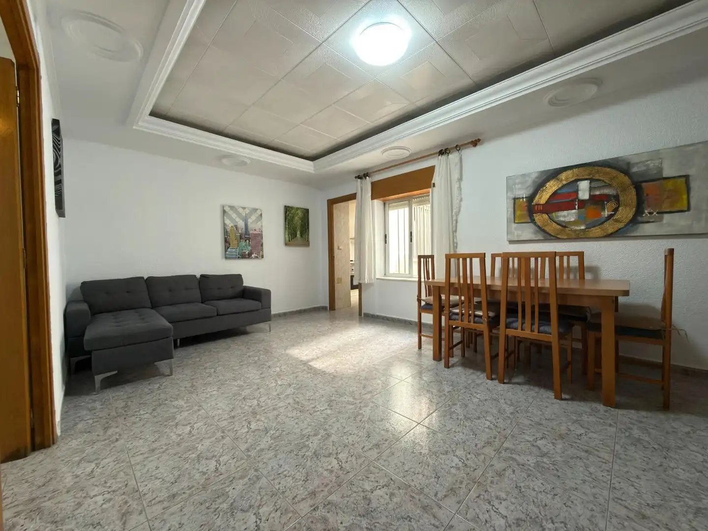 Living room of Flat for sale in Águilas  with Furnished