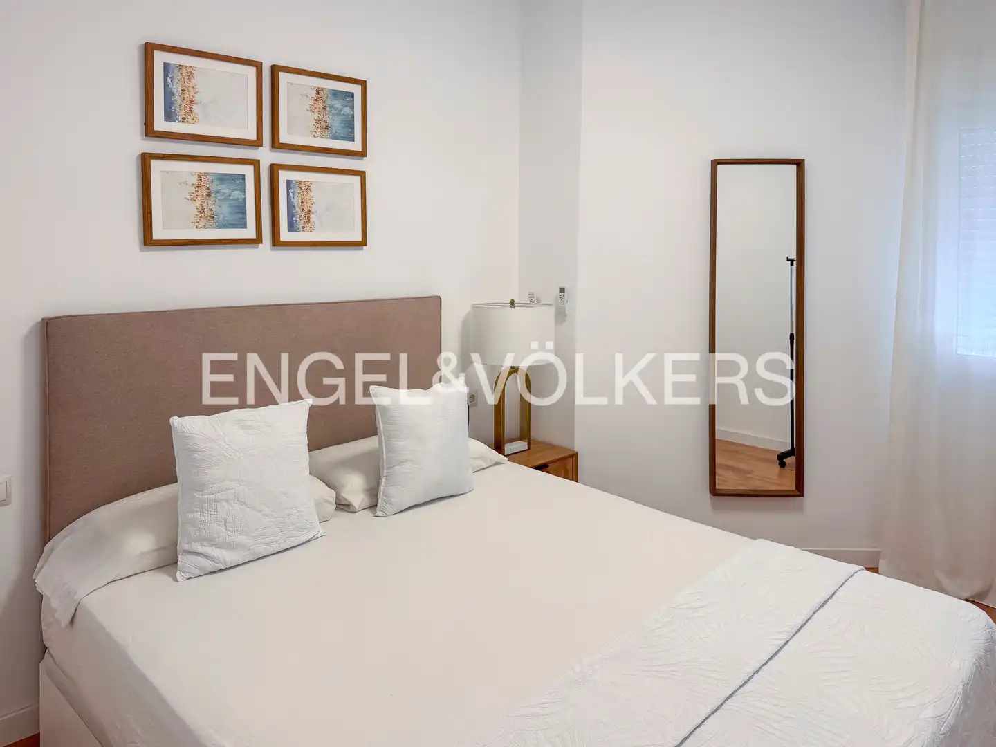 Schlafzimmer von Wohnung zur Miete in Barcelona mit Klimaanlage, Heizung und Möbliert