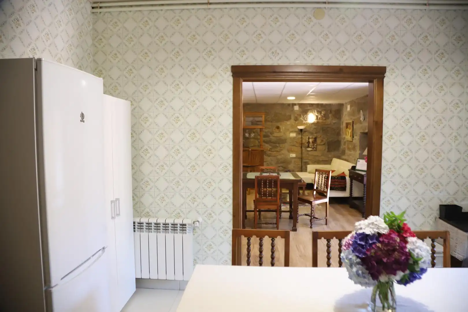 Cocina de Casa o chalet en venta en Portas con Jardín privado, Terraza y Trastero
