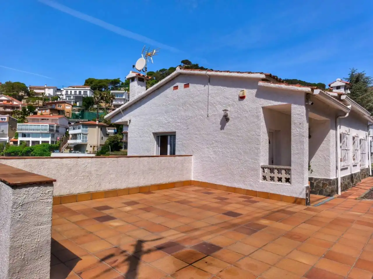 Terraza de Casa o chalet en venta en Lloret de Mar con Aire acondicionado, Calefacción y Jardín privado